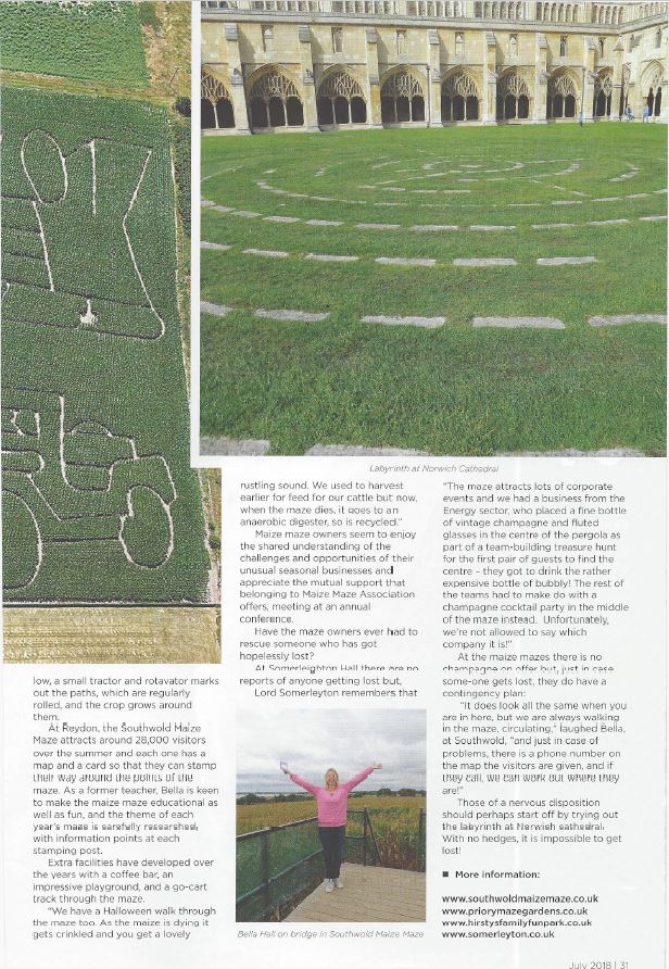 somerleyton maze